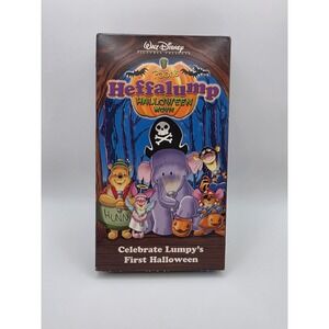 Disney Poohs Heffalump Halloween Movie VHS 2005 Winnie the Pooh Lumpy Roo G Rare